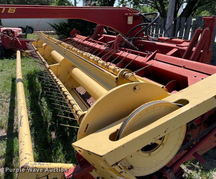 image for item LY9788 1992 New Holland 116  swather / windrower