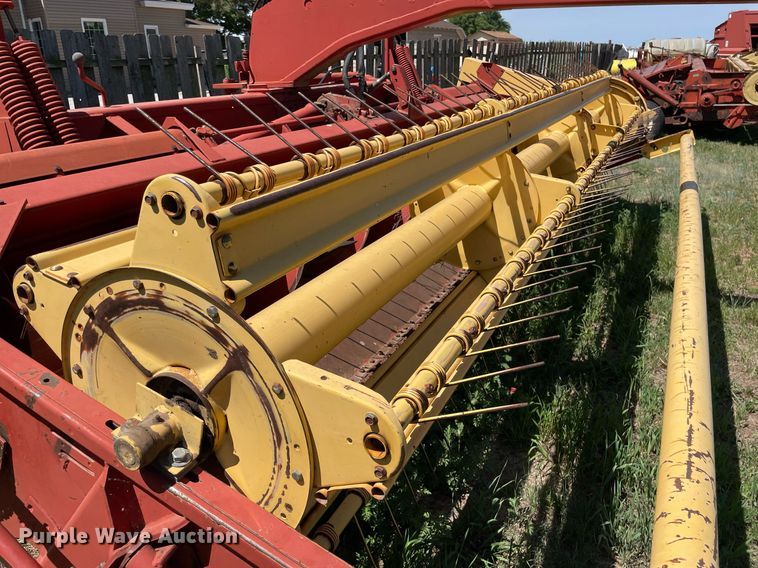 image for item LY9788 1992 New Holland 116  swather / windrower