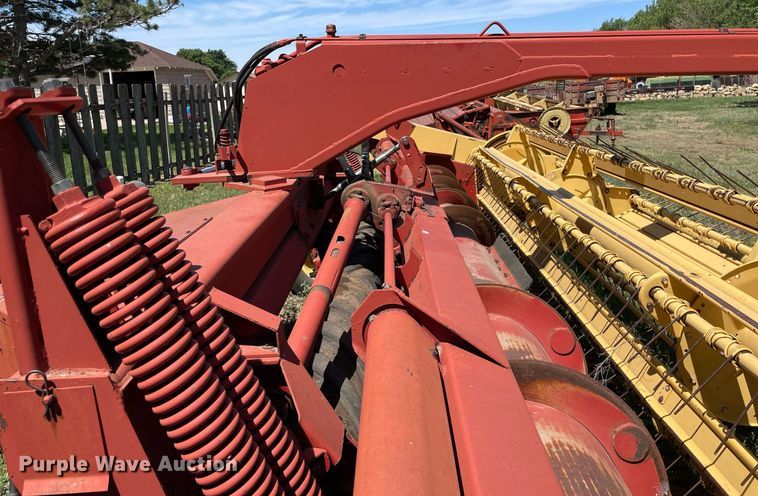 image for item LY9788 1992 New Holland 116  swather / windrower