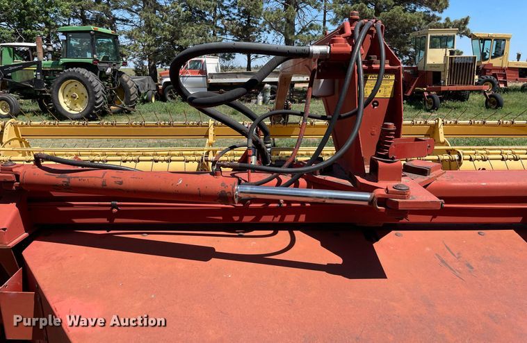 image for item LY9788 1992 New Holland 116  swather / windrower
