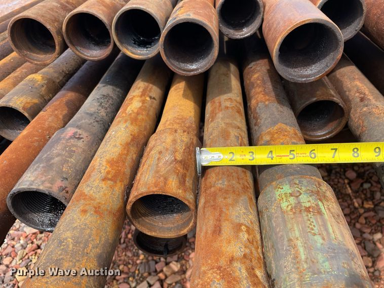 image for item ME9796 (105) joints of 2 7/8" diameter structural tubing