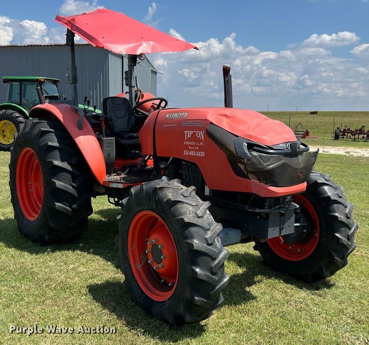 image for item MF9964 Kubota M8560  MFWD tractor