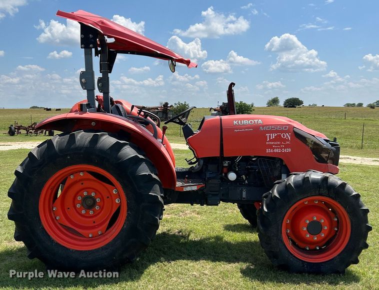 image for item MF9964 Kubota M8560  MFWD tractor