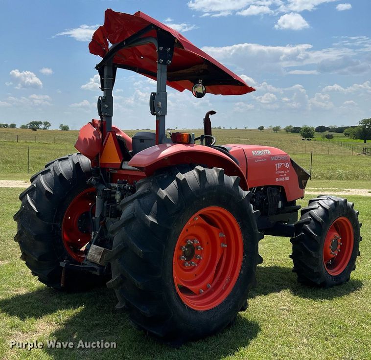 image for item MF9964 Kubota M8560  MFWD tractor
