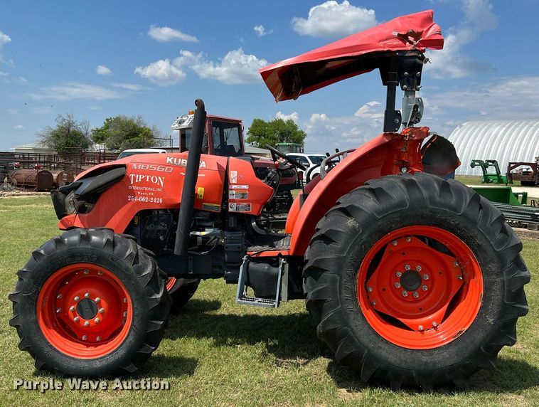 image for item MF9964 Kubota M8560  MFWD tractor