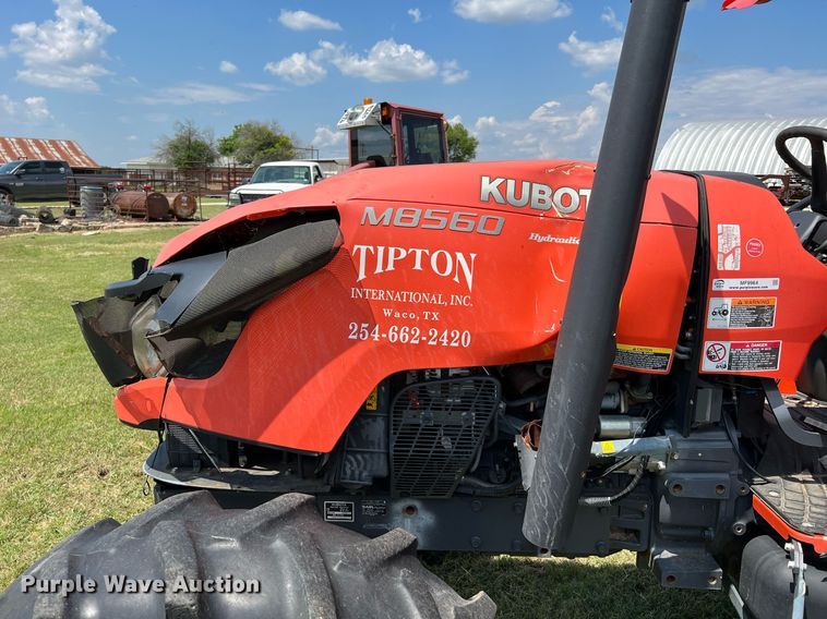 image for item MF9964 Kubota M8560  MFWD tractor