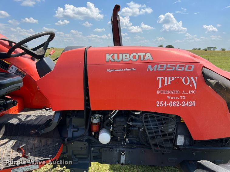 image for item MF9964 Kubota M8560  MFWD tractor