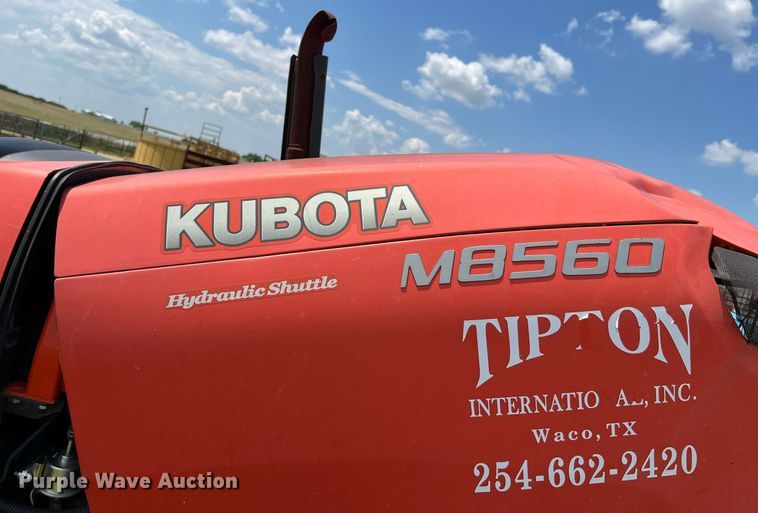 image for item MF9964 Kubota M8560  MFWD tractor