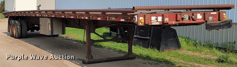 image for item ML9396 1991 Trailmobile F71T-5UAA  flatbed trailer