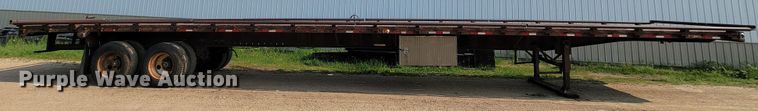 image for item ML9396 1991 Trailmobile F71T-5UAA  flatbed trailer