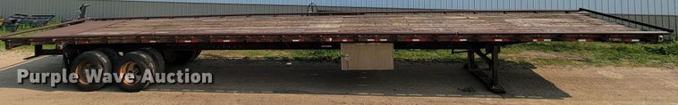 image for item ML9396 1991 Trailmobile F71T-5UAA  flatbed trailer