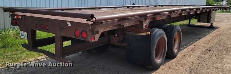 image for item ML9396 1991 Trailmobile F71T-5UAA  flatbed trailer