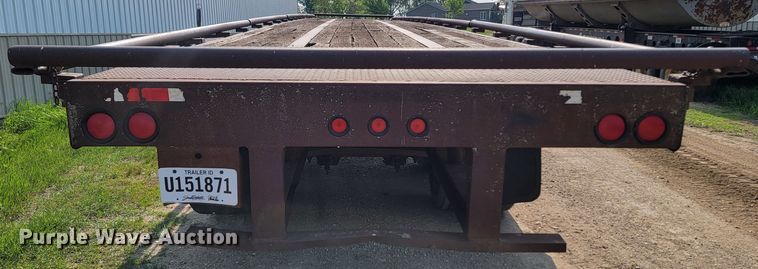 image for item ML9396 1991 Trailmobile F71T-5UAA  flatbed trailer