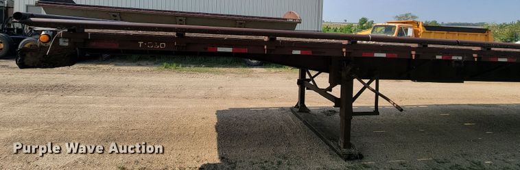 image for item ML9396 1991 Trailmobile F71T-5UAA  flatbed trailer