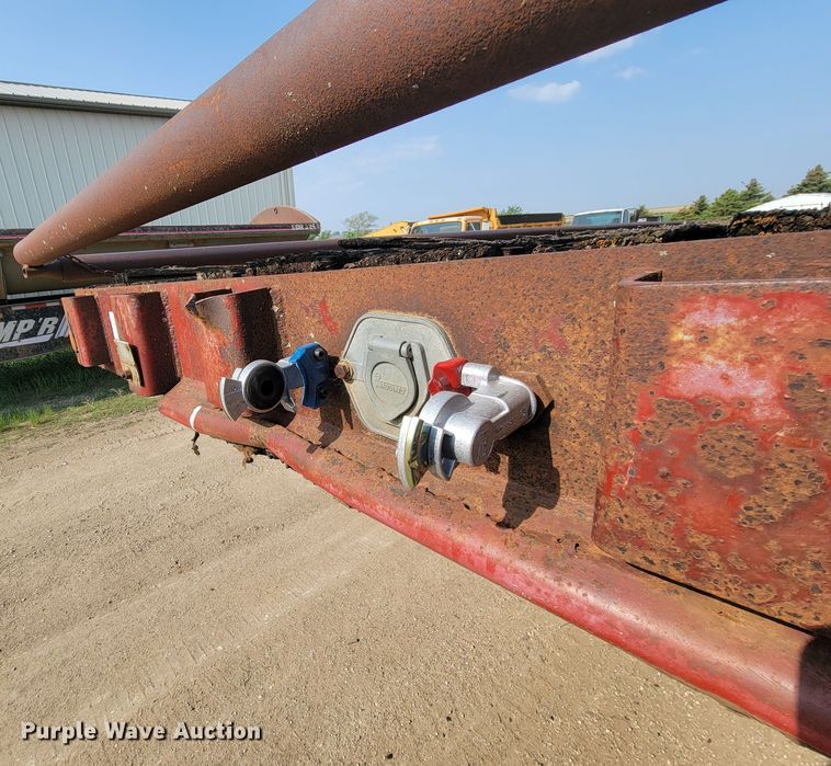 image for item ML9396 1991 Trailmobile F71T-5UAA  flatbed trailer