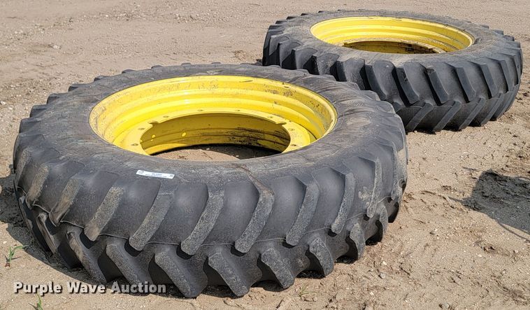 image for item ML9398 (2) Firestone 480/80R46 tires and wheels