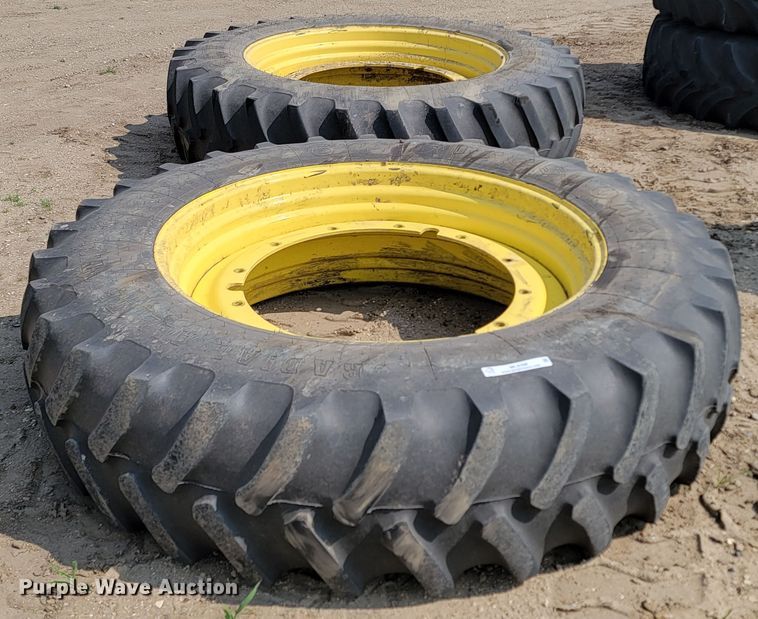 image for item ML9398 (2) Firestone 480/80R46 tires and wheels