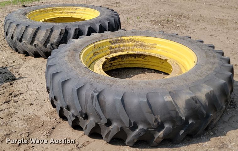 image for item ML9398 (2) Firestone 480/80R46 tires and wheels