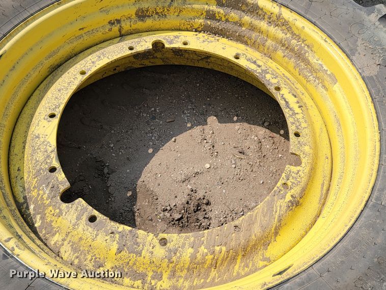 image for item ML9398 (2) Firestone 480/80R46 tires and wheels