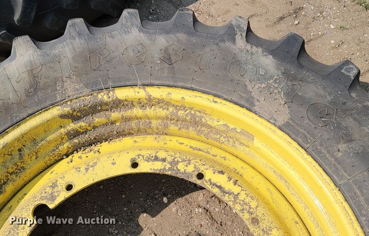 image for item ML9398 (2) Firestone 480/80R46 tires and wheels