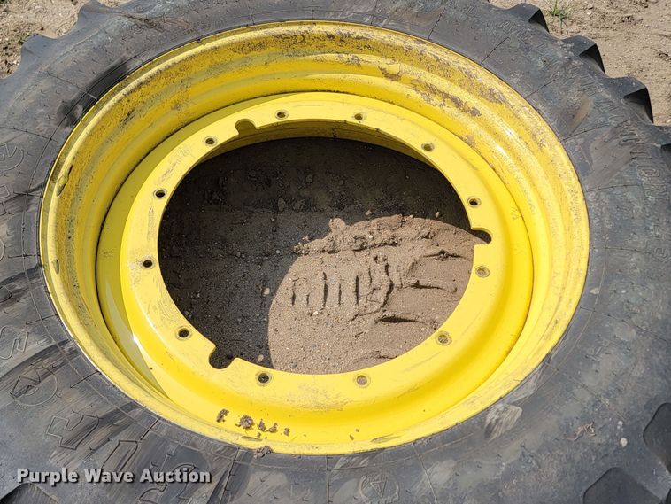 image for item ML9398 (2) Firestone 480/80R46 tires and wheels