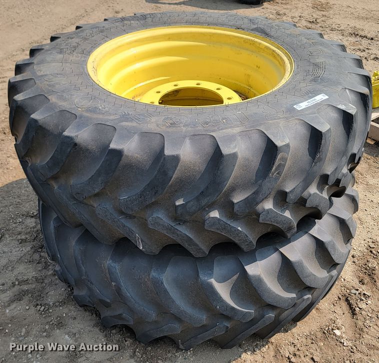 image for item ML9400 (2) Firestone 420/90R30 tires and wheels