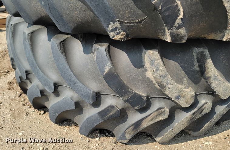 image for item ML9400 (2) Firestone 420/90R30 tires and wheels