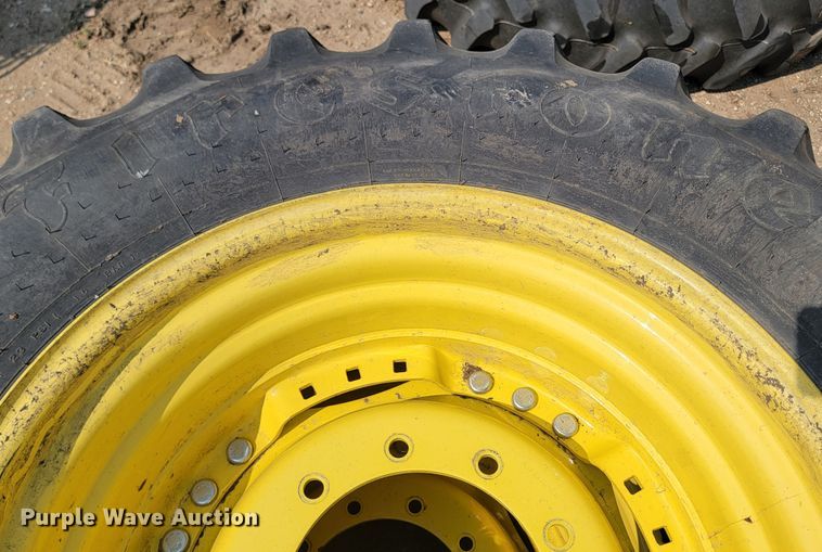 image for item ML9400 (2) Firestone 420/90R30 tires and wheels