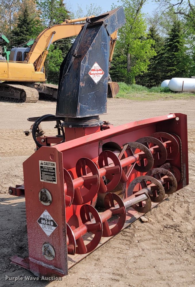 image for item ML9403 Red Devil 9654B  8' W snow blower