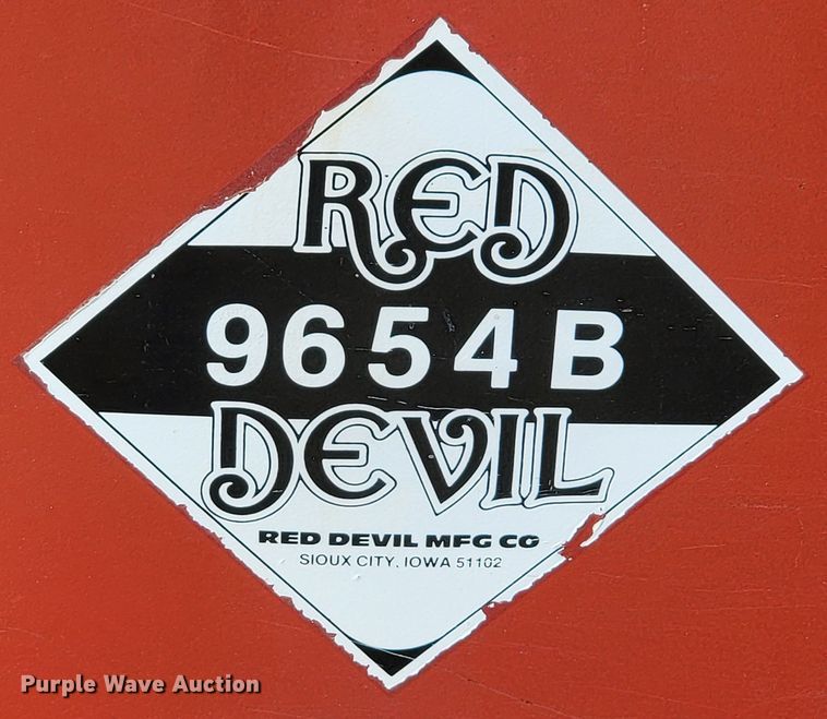 image for item ML9403 Red Devil 9654B  8' W snow blower