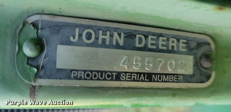 image for item ML9450 1981 John Deere 6620 Turbo  RWA combine