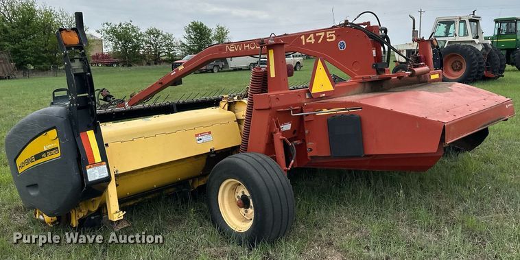 image for item NY9003 New Holland 1475  swather / windrower