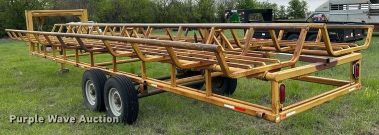 image for item NY9007 Atchison  hay bale trailer