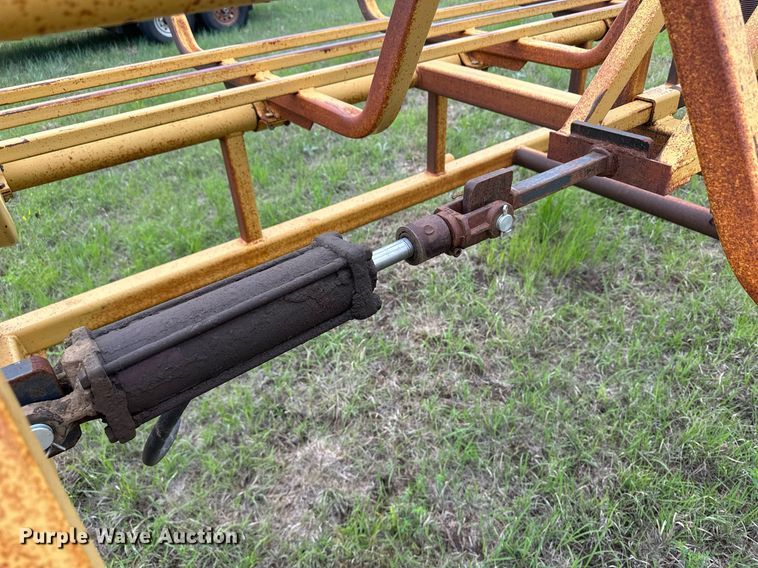 image for item NY9007 Atchison  hay bale trailer