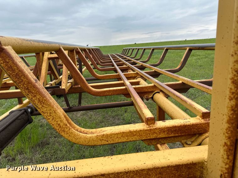 image for item NY9007 Atchison  hay bale trailer