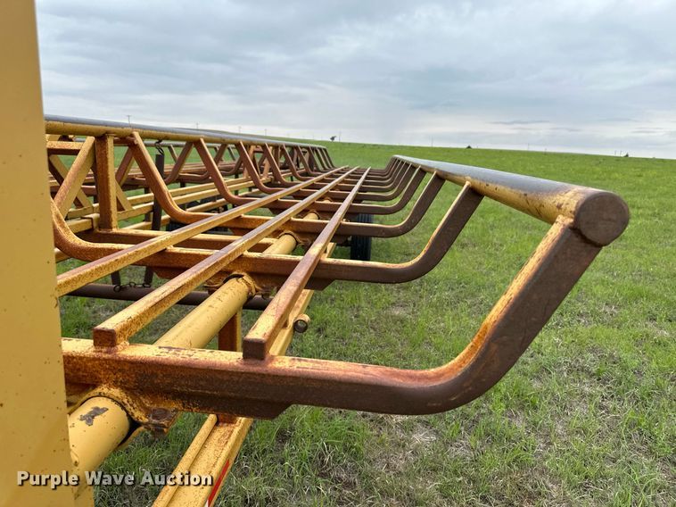 image for item NY9007 Atchison  hay bale trailer