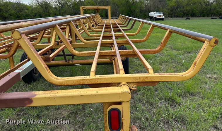 image for item NY9007 Atchison  hay bale trailer