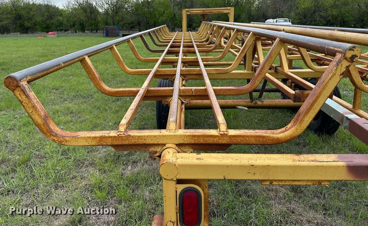 image for item NY9007 Atchison  hay bale trailer