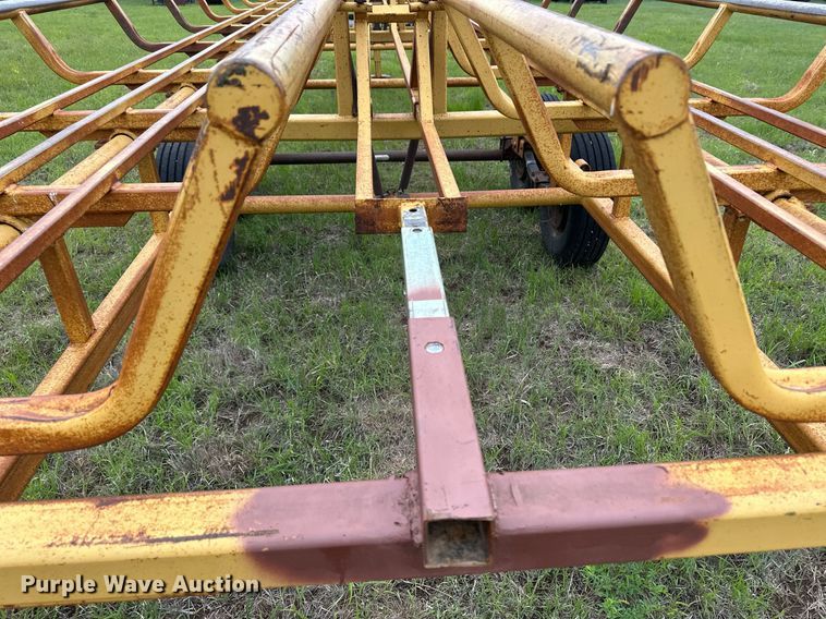 image for item NY9007 Atchison  hay bale trailer