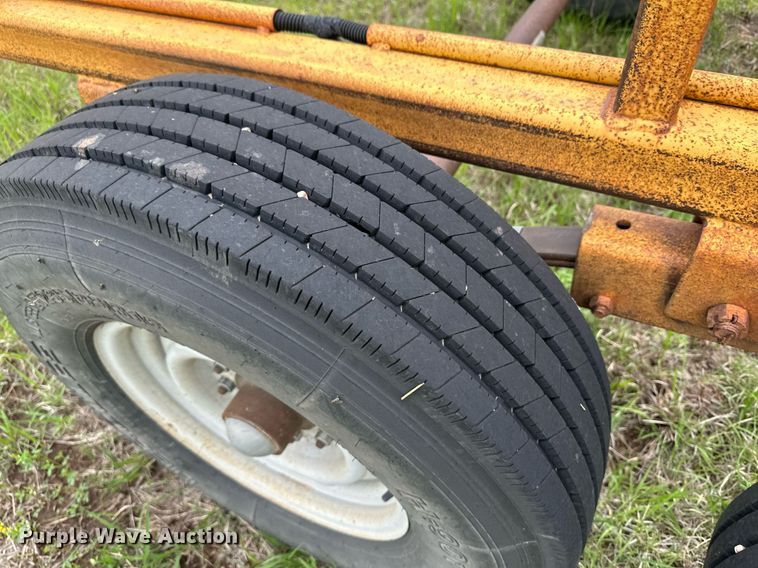 image for item NY9007 Atchison  hay bale trailer