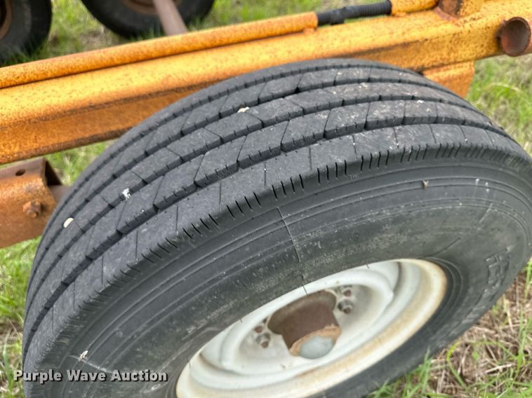 image for item NY9007 Atchison  hay bale trailer