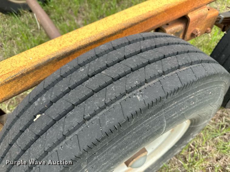 image for item NY9007 Atchison  hay bale trailer