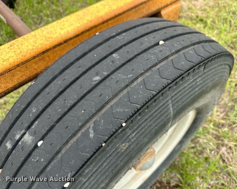 image for item NY9007 Atchison  hay bale trailer