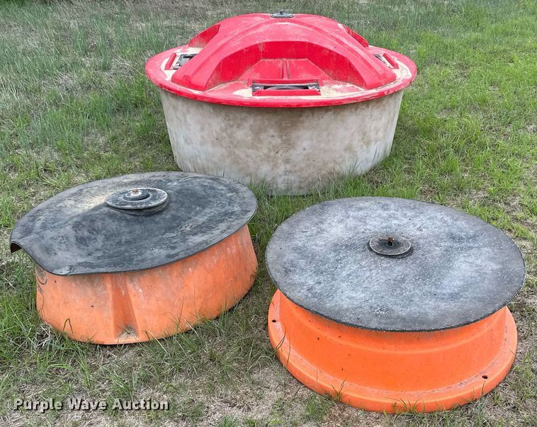 image for item NY9011 (3) livestock mineral feeders