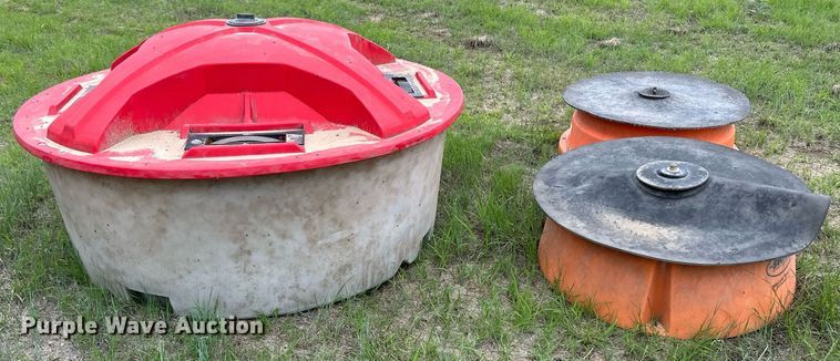 image for item NY9011 (3) livestock mineral feeders