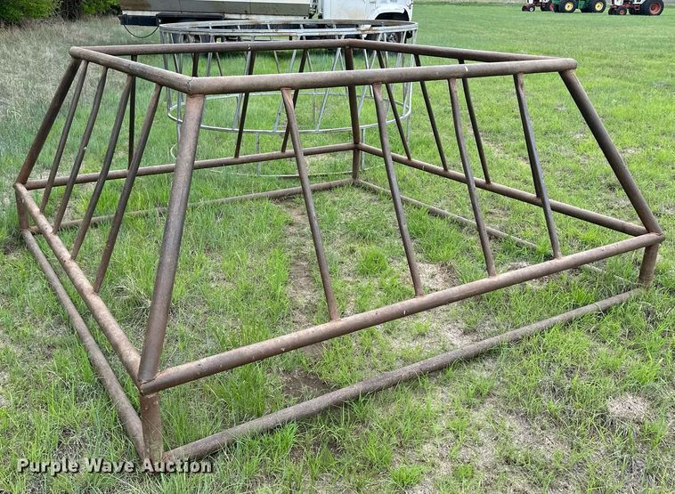 image for item NY9013 (2) hay bale feeders