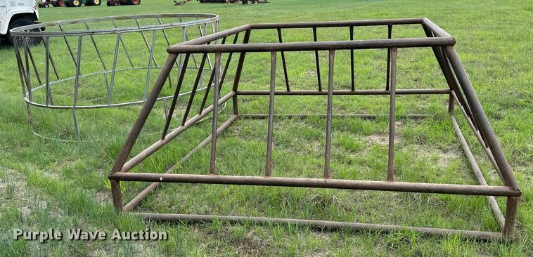 image for item NY9013 (2) hay bale feeders