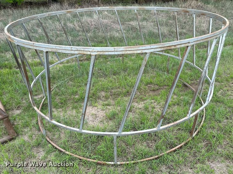 image for item NY9013 (2) hay bale feeders