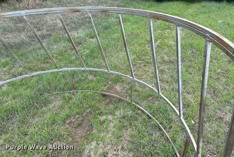 image for item NY9013 (2) hay bale feeders