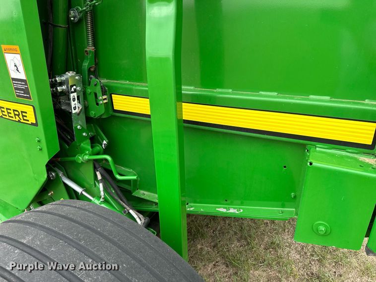 image for item NY9017 2017 John Deere 569 Mega Wide Plus  round baler